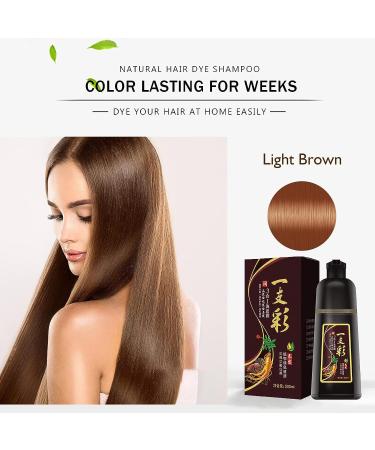 Natural Coffee Hair Color Shampoo - Instant Dye for Men & Women - Long Lasting 500ML - Safe & Easy to Use - Buy Online on GoSupps.com