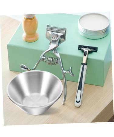 Magiclulu Stainless Steel Shaving Bowl | Reusable Razor Shell & Accessories for Men | Beard Care Tool - Buy Online on GoSupps.com
