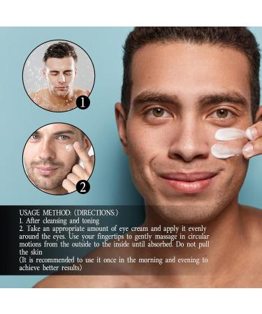 OLLZPJFPK Men's Eye Cream Lighten Eye Bags Dark Circles Fine Lines Firming Skin Moisturizing Eye Cream - Buy Online on GoSupps.com