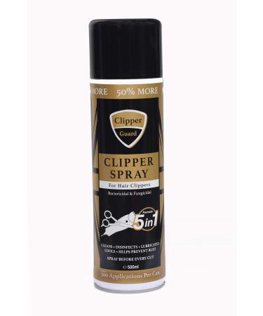 Clipper Guard Spray for Hair Clippers - 5-in-1 Formula - 500ml - Made in England