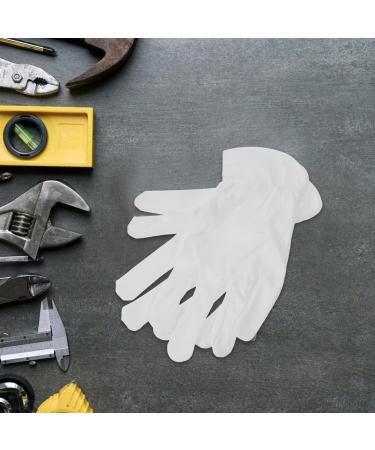 Veemoon 6 Pairs Jewelry Gloves Microfiber White Cotton Gloves for Art Handling Dry Hands Women Men Cloth Working Serving Anti Static Jewelry Silver Inspection Gloves - Buy Online on GoSupps.com