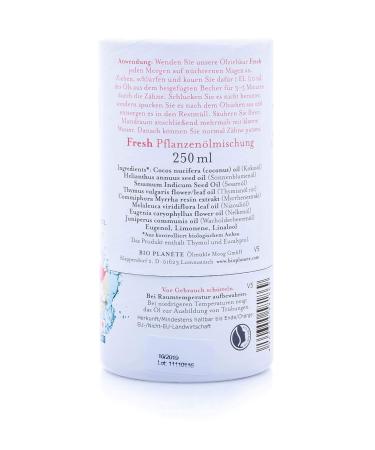 Bio Planete Bio Fresh Oil Pulling Treatment - 2 x 250 ml | Natural Oral Care | International Shipping Available - Buy Online on GoSupps.com