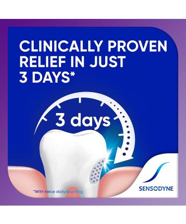 Sensodyne Rapid Relief Sensitive Toothpaste - Cavity Prevention & Sensitive Teeth Treatment (3.4 oz Pack of 2) - Buy Internationally - Buy Online on GoSupps.com