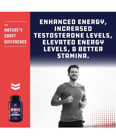 Natural Male Enhancement Supplement with Maca Root, Fenugreek Extract, and Tongkat Ali - Boost Energy and Drive, Stamina Booster - Buy Online on GoSupps.com