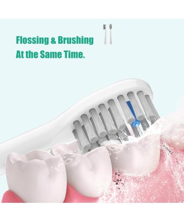 Waterpik Sonic Fusion Compatible Toothbrush Head Replacement - Compact White (3 Pack) - Buy Online on GoSupps.com