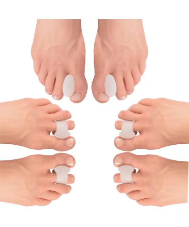 Meditoe Bunion Toe Separator for Bunion Pain Relief. White Pearl