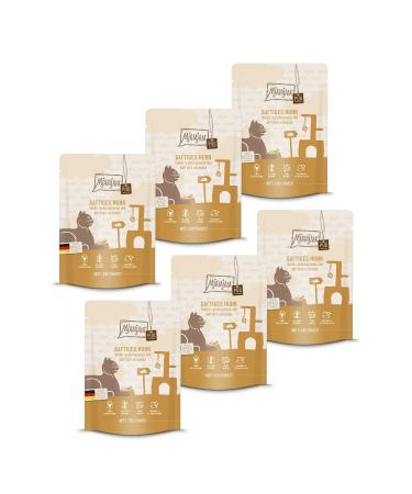 Mjamjam - Premium wet food for cats - squeezing - pure meat enjoyment - juicy chicken chicken 6 -pack (6 x 300 g) grain free with extra meat chicken 300 g (6 Pack) - Buy Online on GoSupps.com