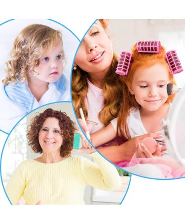 Aster 30-Piece Curler Set | Plastic Hair Rollers | Heatless DIY Hair Styling for Women | Multiple Sizes & Colors - Buy Online on GoSupps.com