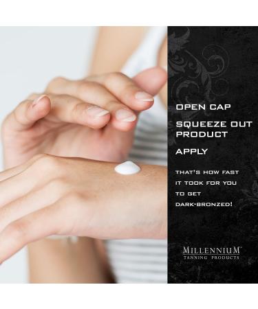 Millennium PAINT IT BLACK 50X Bronzer Indoor Dark Lotion Tanning Bed - Set of 2 - Buy Online on GoSupps.com