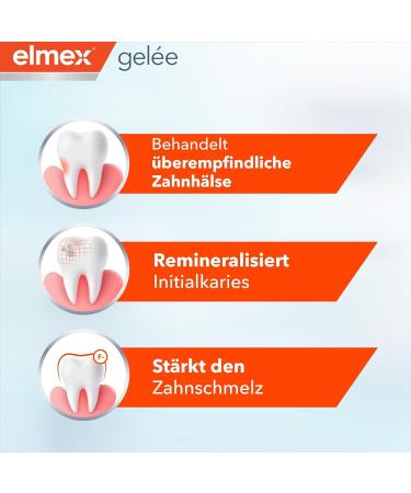 Elmex Gelee 25g - Professional Toothpaste Gel for Optimal Dental Care | Weekly Use | Ship Worldwide - Buy Online on GoSupps.com