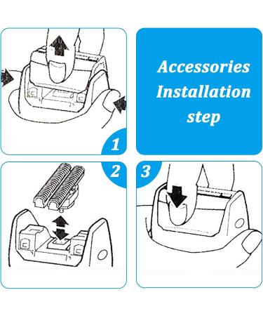 1PC 30B Shaving Head Compatible with Braun Series 3 - Replacement Shaver Part - Buy Online on GoSupps.com