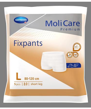 Molicare Premium Fixing Pants - Washable Incontinence Fixing Pants Fits Molicare & Premium Shape Size L (40x5 Pieces) - Best Comfort & Reliability - Buy Online on GoSupps.com