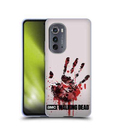 Head Case Designs Officially Licensed AMC The Walking Dead Hand Silhouettes Soft Gel Case Compatible with Motorola Edge (2022)