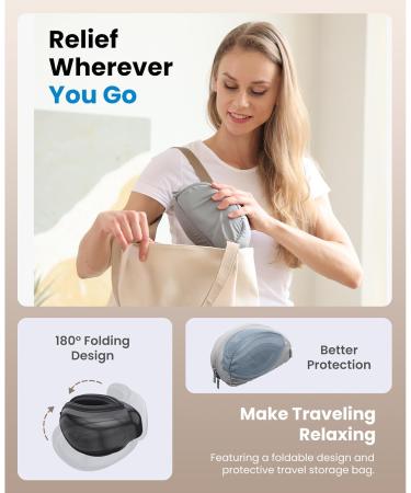 Bob and Brad Eyeoasis 2 Eye Massager | Rechargeable Warmth & Compression Eye Mask for Pain Relief Dry Eyes & Strained Eyes - International Shipping Available - Buy Online on GoSupps.com