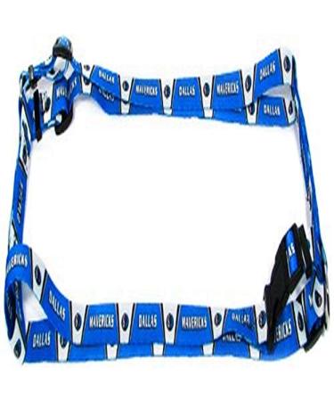 Hunter MFG 1-Inch Dallas Mavericks Adjustable Harness, Large
