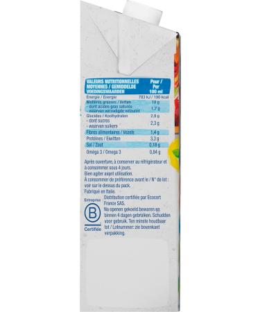 BJORG - Semi-thick Kitchen Soy - For sweet and savory recipes - Source of Omega 3 - 250ml - 4 pack (total of 1000 ml) - Buy Online on GoSupps.com