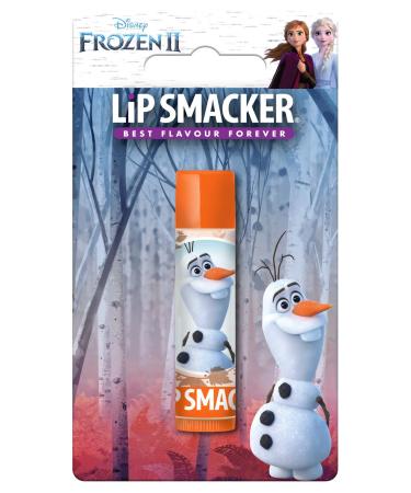 Lip Smacker - Disney Frozen Collection - Disney Olaf Individual Lip Balm - Waffle and Wonderful Syrup Flavor