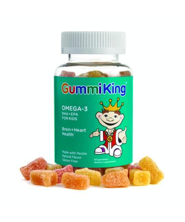 GummiKing DHA Omega-3 Gummi for Kids 60 Gummies