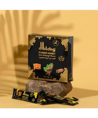 Diblong Miel Aphrodisiaque Homme (Pack de 12 Sachets de 15g) M lange Naturel aux Herbes pour le Bien- tre Fabriqu en Turquie - Buy Online on GoSupps.com