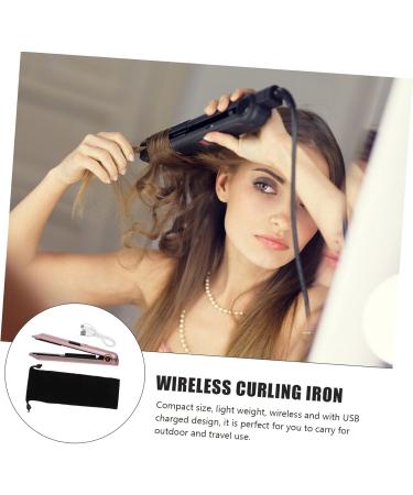 OHPHCALL 3pcs Curling Iron Curling Wand for Hair Styling Cordless Power Tools Hair Curler Golden Abs 21X4X3.5CMx3pcs Rose Goldx3pcs - Buy Online on GoSupps.com