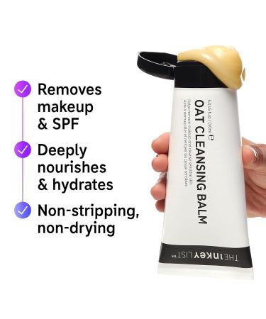Buy The INKEY List Oat Cleansing Balm 150ml | Gentle Makeup Remover & Cleanser for Sensitive Skin - International Shipping Available - Buy Online on GoSupps.com