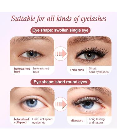 Wide-Angle & Partial Eyelash Curler Combo Set with 2 Silicone Pads - Comfortable Grip for 24-Hour Curling | Shop Now - Buy Online on GoSupps.com