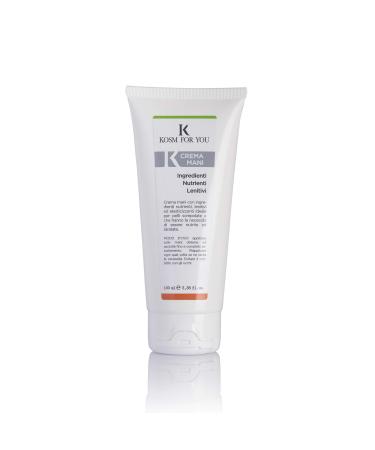 Kosmforyou hand cream moisturizing nourishing soothing elastic effect for dry cracked and sensitive skin.Organic ingredients (100 ml)
