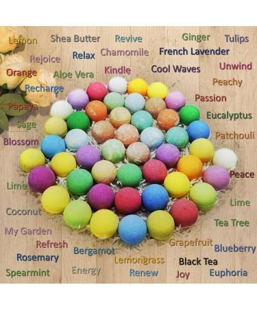 Sulfate-Free Natural Bath Bomb Gift Set for Kids, Women & Men - Best Birthday Gift! Infused with Essential Oils & Shea Butter - 100% Natural & Individually Wrapped - Buy Online on GoSupps.com