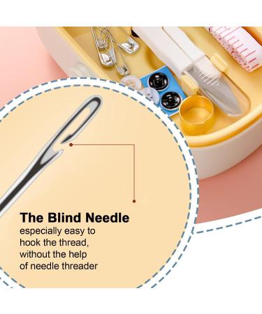 Missraza Portable Sewing Kit for Adults - Plastic Box with Needles, Threads & Accessories - Buy Online on GoSupps.com