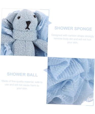 POPETPOP 1Pc Cartoon Bath Ball Baby Foam Bath Sponge Shower mesh Pouf Back Scrubber Sponge Infants Water Toy wash Body Sponge Cleaning Sponge Mesh Bath Ball Animal or Child Washing Ball - Buy Online on GoSupps.com