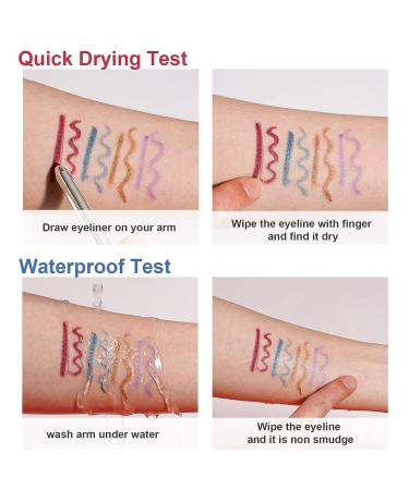 YES.EYE DO Red Waterproof Gel Eyeliner - Metallic Glitter Pen for Cat Eye Look - Buy Online on GoSupps.com