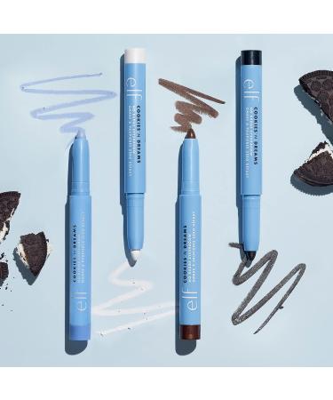e.l.f. Cookies 'N Dreams No Budge Shadow Stick - Sweet Cream | Longwear Smudge-Proof Eyeshadow - Buy Online on GoSupps.com