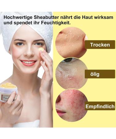 MEITREND Shea butter shea butter cream natural body butter deep acting for all skin types hair moisturizer for dry and cracked skin - Buy Online on GoSupps.com