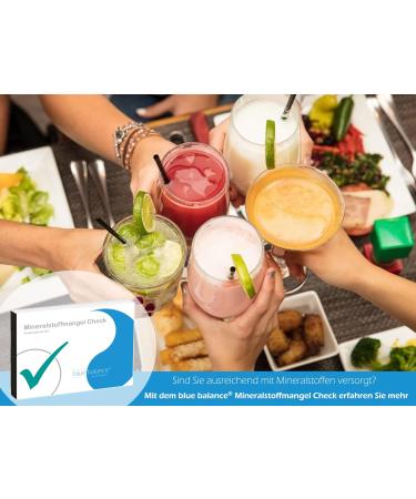 Blue Balance Mineral Lack Test | Home Self-Test Kit | Fast & Accurate Mineral Analysis | International Shipping Available - Buy Online on GoSupps.com