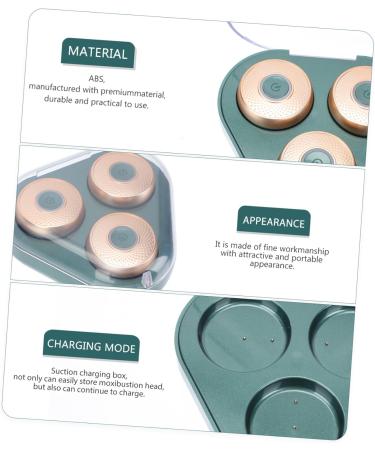 Buy Healvian Infrared Physiotherapy Device Set - Moxibustion Holder & Healing Box for Enhanced Wellness - International Shipping Available - Buy Online on GoSupps.com