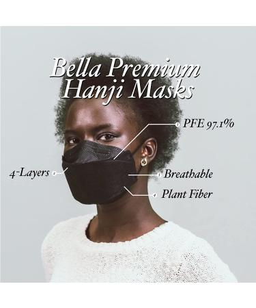 Bella Premium Hanji Disposable Mask - Made in Korea | 3050100 Pack | 97% PFE | 3 Colors: White, Beige, Pink - Buy Online on GoSupps.com