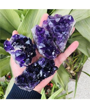 Natural Dream Amethyst Quartz Cluster SpecimenCan be Used for (Color : 70-80g Size : 1pc) HOMEZHOU (Color : 70-80g Size : 3pc) 3pc 70-80g - Buy Online on GoSupps.com