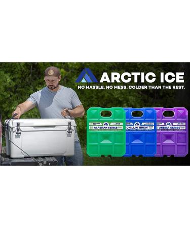 Arctic ICE Chillin' Brew Series Reusable Ice Pack - Blue Large - Buy Online on GoSupps.com