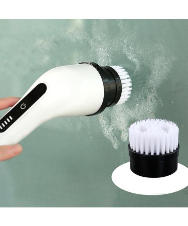 Electric Tub Cleaning Brush | Cordless Scrubber for Bathroom | Cordless Tile Water Stains Cleaning Brush for Tub Kitchen Sink Wall Floor - Buy Online on GoSupps.com