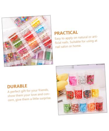 48 Boxes of 3D Polymer Nail Art Accessories - strawberry & fruit Dessert Pearls | Mini Ceramic Charms | Perfect for Nail Techs - 14.2x8.5cm | Multi-Color Set - Buy Online on GoSupps.com