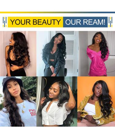 26 HD Brazilian Virgin Human Hair Body Wave Lace Front Wig 180% Density for Black Women - Buy Online on GoSupps.com