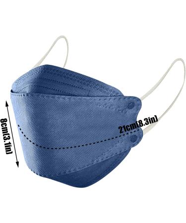 Shop WEXCV Butterfly Motif Adult Mouth Protection Masks 5/20/30/100 Pieces Black Breathable Dust-Tight Perfect for Women - Buy Online on GoSupps.com