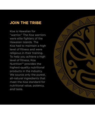 KOA WARRIOR Whey Protein Isolate - Pure Chocolate Protein with BCAAs | No Artificial Flavors | 6lb Bag - Performance Driven International Shipping Available - Buy Online on GoSupps.com