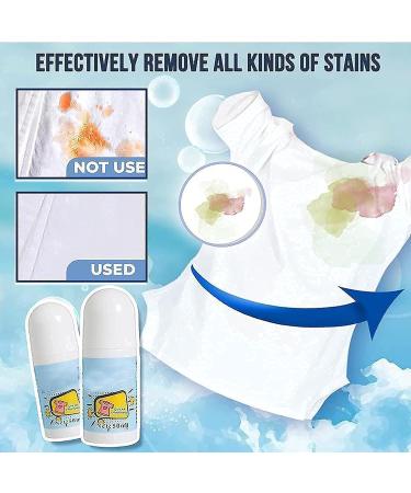 Emergency Stain Remover Roller-ball Cleaner- Magic Stain Remover Rolling Bead- Clothes Stain Remover-Roll Bead Design- Portable No-wash Instant Stain Remover Pen (1pcs) - Buy Online on GoSupps.com