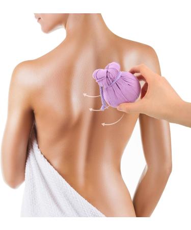 Minkissy Thai Massage Balls - 2PC Wormwood Heating Aroma Spa Compress | Moxa Bag for Athletes | 8.5x6.5cm Purple - Buy Online on GoSupps.com