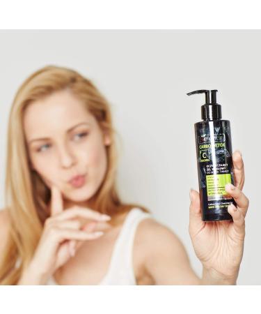 Bielenda Carbo Detox - Purifies With Detoxifying Effect - Removes Make-Up And Excess Sebum - Mattifies And Refreshes The Skin - Carbo Detox Carbon Face Cleansing Gel For Mixed And Oily Skin - 195g - Buy Online on GoSupps.com