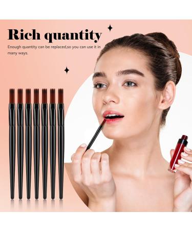 100 Pcs One-Way Make-Up Lip Brushes - Portable Lip Applicators & Concealer Brushes for Lips & Eyebrows | Premium Cosmetic Tools - Buy Online on GoSupps.com