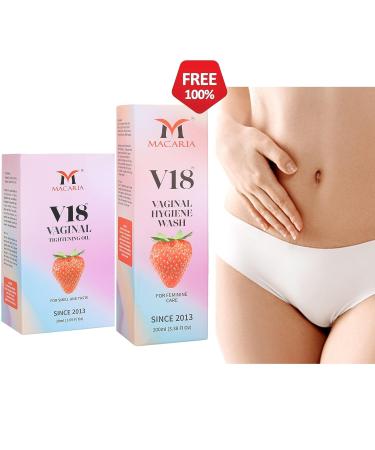 MACARIA V18 Vaginal Secure Oil & Wash | Best International Shipping for Feminine Care Products - Buy Online on GoSupps.com