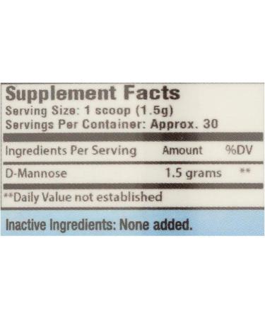 Cleartract D-Mannose Formula Powder - 50g: Natural Urinary Tract Support - Buy Online on GoSupps.com