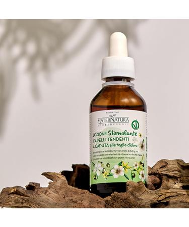 Maternatura Olive Leaves Hair Lotion | Anti-Hair Loss Treatment | Organic Beauty Routine | Made in Italy - 100ml - Buy Online on GoSupps.com